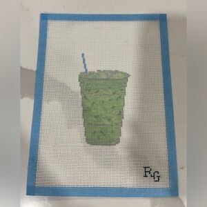 Matcha Needlepoint Canvas